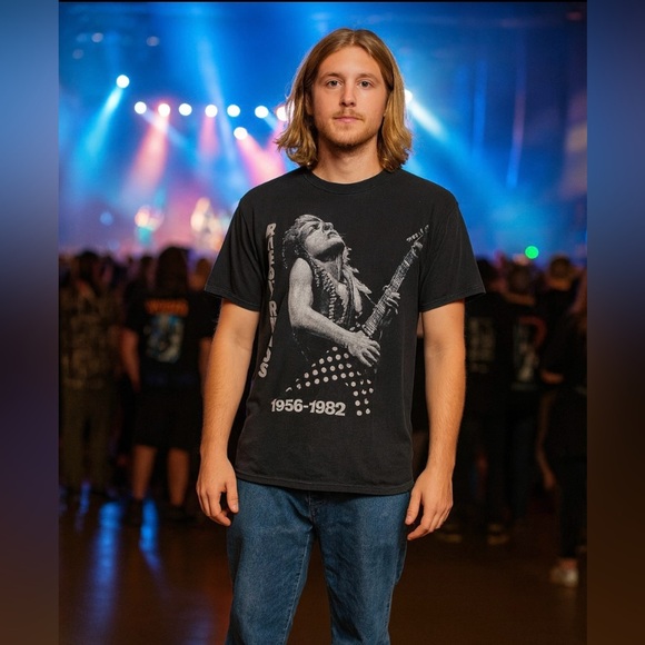 Vintage Ozzy Osbourne Randy Rhoads Memorial Tee, Size S - Picture 1 of 6